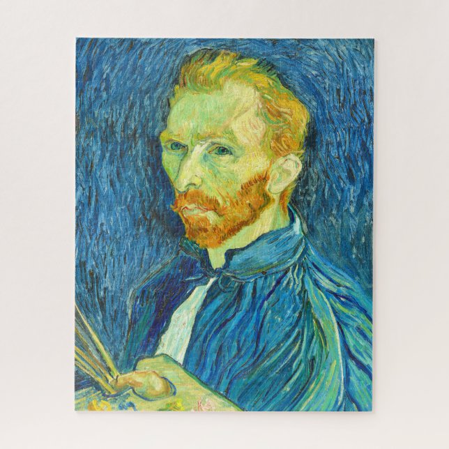 Selbstportrait Vincent Van Gogh 1889 Jigsaw Puzzle (Vertikal)