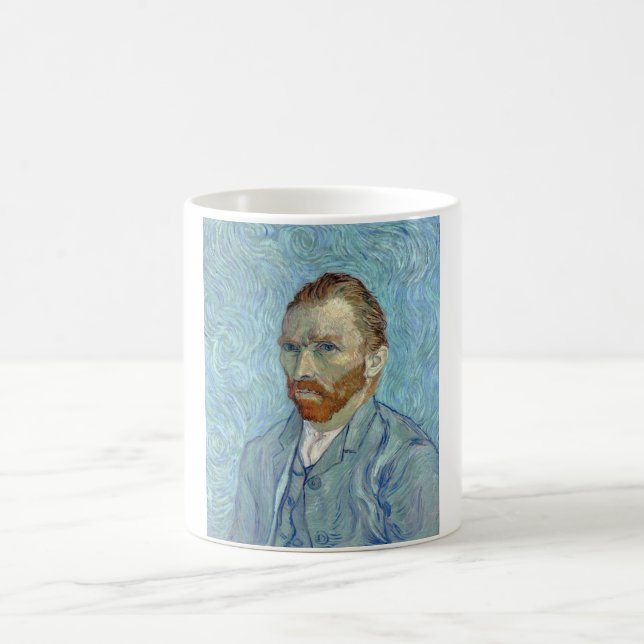Selbstportrait, Vincent van Gogh, 1889 Kaffeetasse (Mittel)