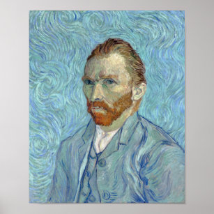 Selbstportrait, Vincent van Gogh, 1889 Poster