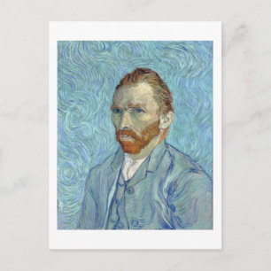 Selbstportrait, Vincent van Gogh, 1889 Postkarte