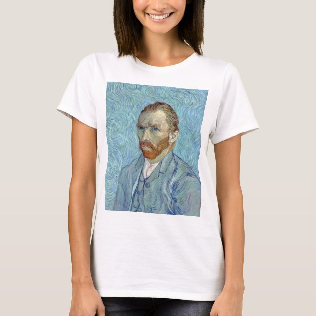 Selbstportrait, Vincent van Gogh, 1889 T-Shirt (Vorderseite)