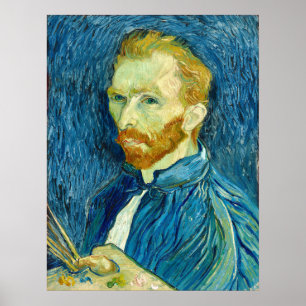Selbstportrait - Vincent van Gogh Fine Art Poster