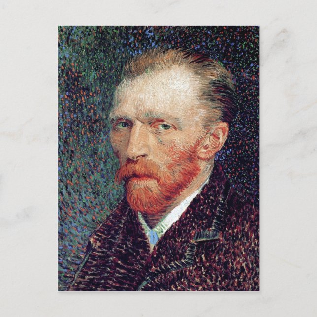 Selbstportrait, Vincent van Gogh Fine Art Postkarte (Vorderseite)