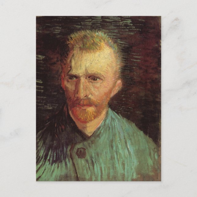 Selbstportrait, Vincent van Gogh Fine Art Postkarte (Vorderseite)