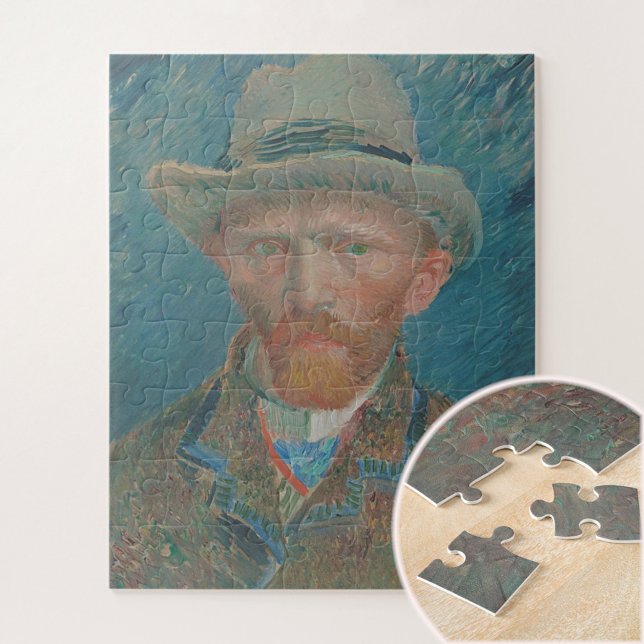 Selbstportrait, Vincent van Gogh, Fine Art Puzzle (Von Creator hochgeladen)