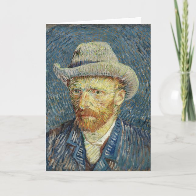 Selbstportrait | Vincent van Gogh Karte (Vorderseite)