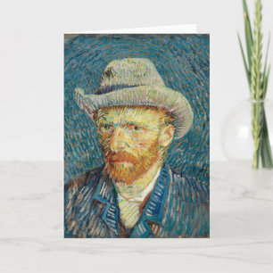 Selbstportrait   Vincent van Gogh Karte