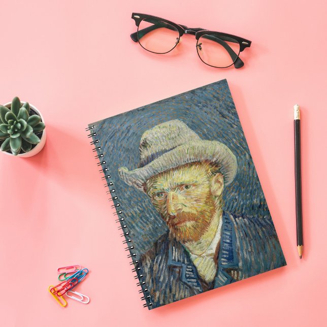 Selbstportrait | Vincent van Gogh Notizblock (Von Creator hochgeladen)
