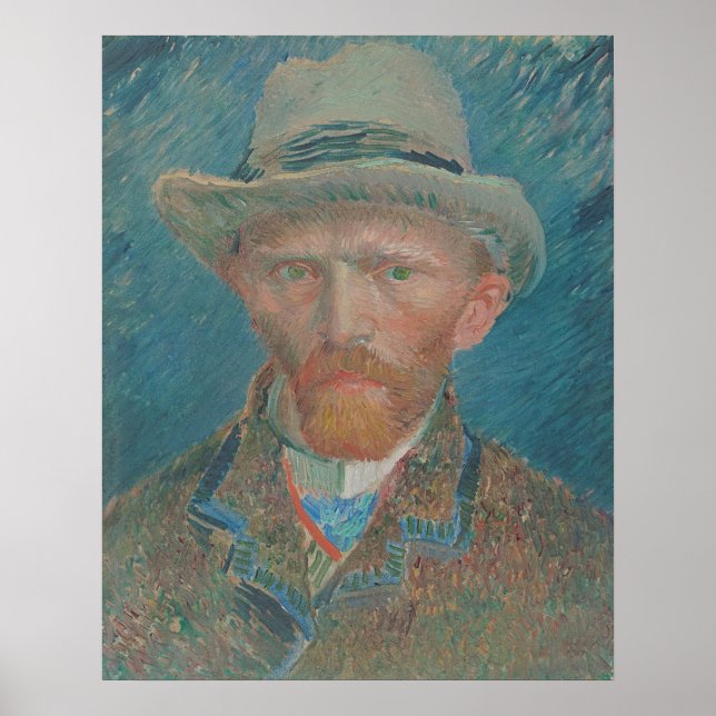 Selbstportrait, Vincent van Gogh Poster (Vorne)