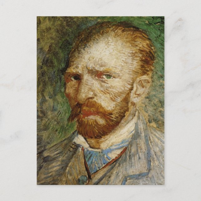 Selbstportrait, Vincent van Gogh Postkarte (Vorderseite)