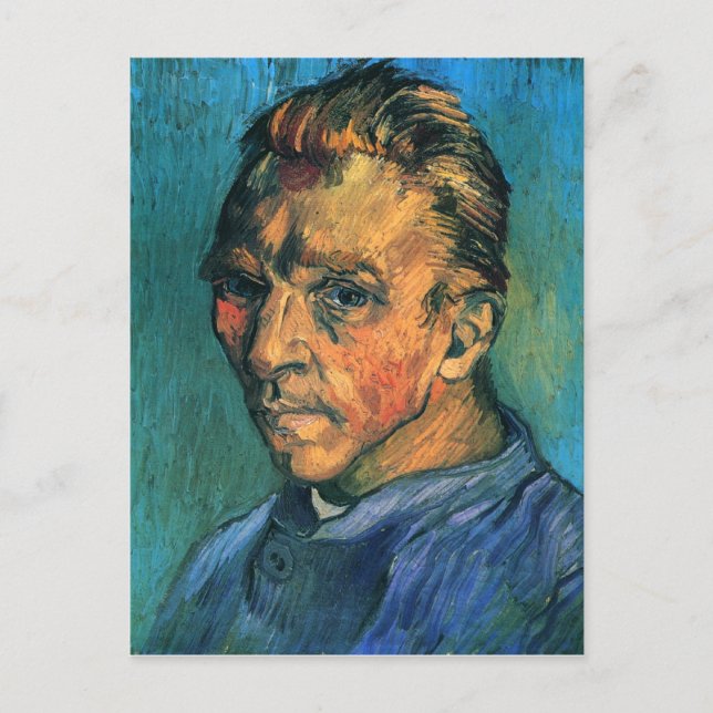 Selbstportrait, Vincent van Gogh Postkarte (Vorderseite)