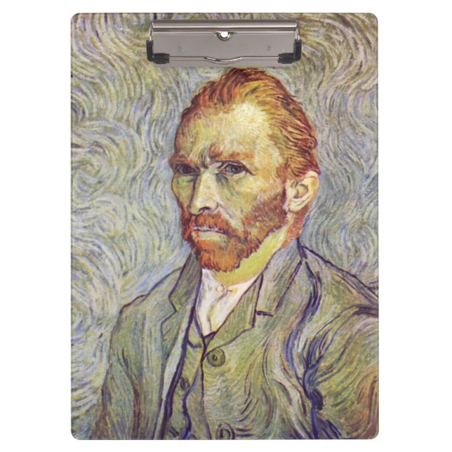 Selbstportrait Vincent Willem van Gogh Klemmbrett (Vorderseite)