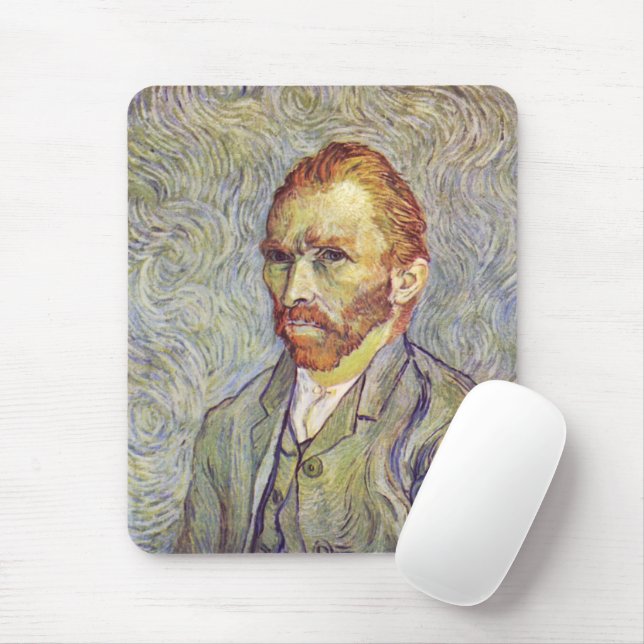 Selbstportrait Vincent Willem van Gogh Mousepad (Mit Mouse)