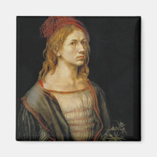 Selbstportrait von Albrecht Durer 1493 Magnet
