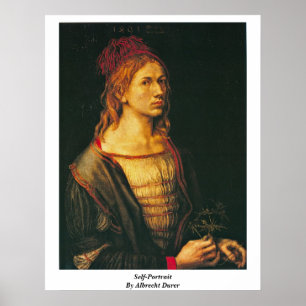 Selbstportrait von Albrecht Durer Poster