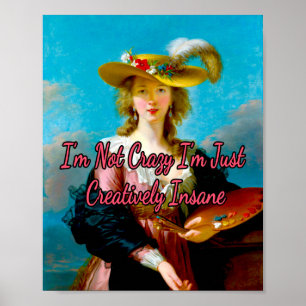 Selbstportrait von Elisabeth Louise Vigee Le Brun Poster