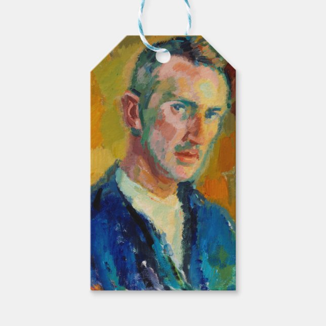 Selbstportrait (von Magnus Enckell) Geschenkanhänger (Vorderseite)