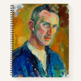 Selbstportrait (von Magnus Enckell) Notizbuch