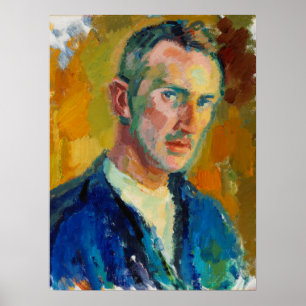 Selbstportrait (von Magnus Enckell) Poster