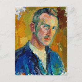 Selbstportrait (von Magnus Enckell) Postkarte