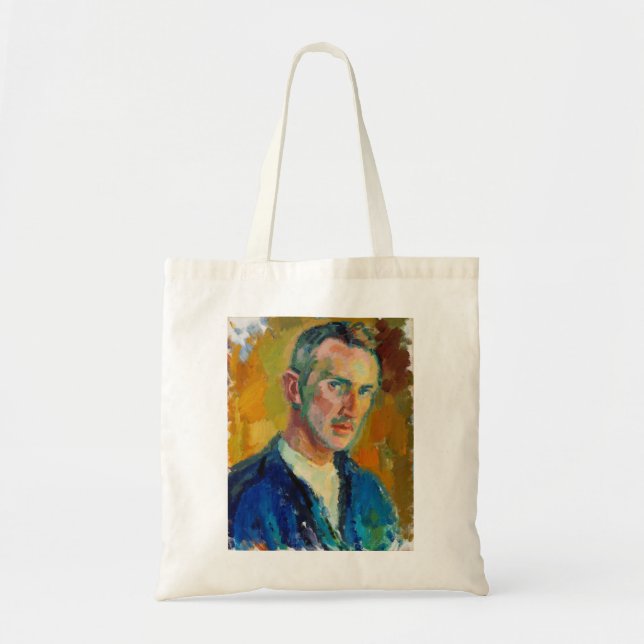 Selbstportrait (von Magnus Enckell) Tragetasche (Vorne)