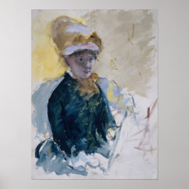 Selbstportrait von Mary Cassatt Poster