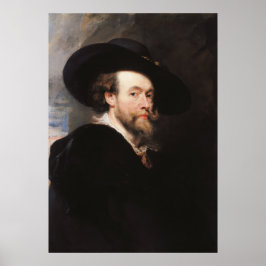 Selbstportrait von Sir Peter Paul Rubens Poster