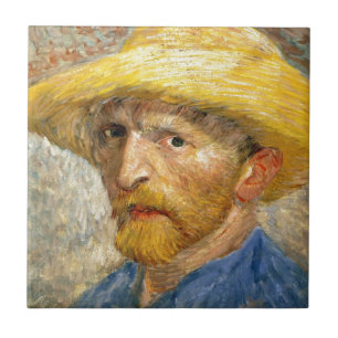 Selbstportrait von Vincent Van Gogh Fliese