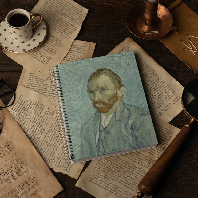 Selbstportrait von Vincent Van Gogh Notizblock (Von Creator hochgeladen)