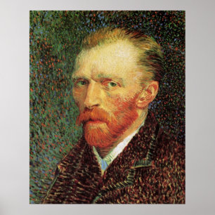 Selbstportrait von Vincent van Gogh Poster
