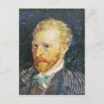 Selbstportrait von Vincent van Gogh Postkarte<br><div class="desc">Selbstportrait von Vincent van Gogh, gemalt im Herbst 1887 in Paris. Das Gemälde wird im Pariser Musée d'Orsay ausgestellt. Vincent Willem van Gogh (30 März 1853 - 29 Juli 1890) war ein niederländischer Post-Impressionist Künstler. Er war Pionier des Expressionismus mit enormen Einflüssen auf die Kunst des 20. Jahrhunderts, insbesondere auf...</div>