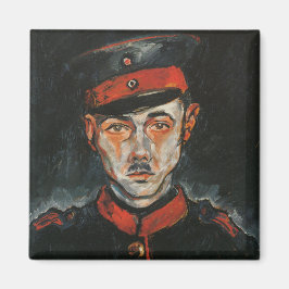 Selbstportrait (von Walter Gramatté) Magnet