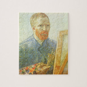 Selbstportrait vor Easel, Vincent van Gogh Puzzle