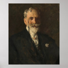Selbstportrait - William Chase Fine Art Poster