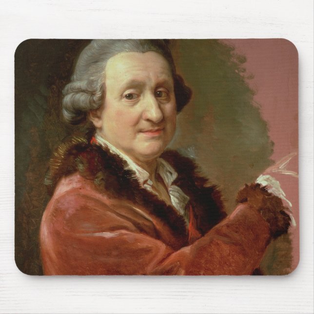 Selbstporträt, 1773-87 (Öl auf Leinwand) Mousepad (Vorne)