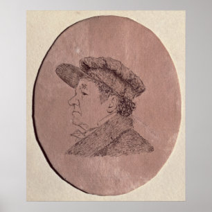 Selbstporträt, 1824 poster