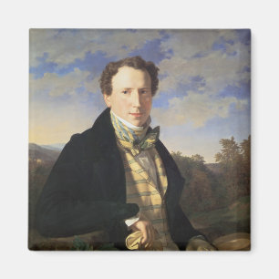 Selbstporträt, 1828 magnet