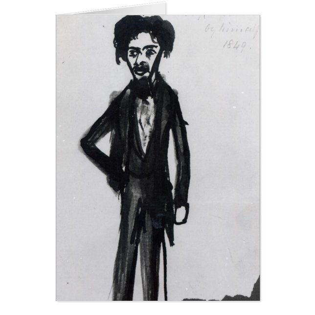 Selbstporträt, 1849 (Vorne)