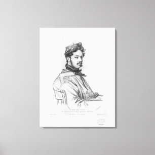 Selbstporträt 2 leinwanddruck