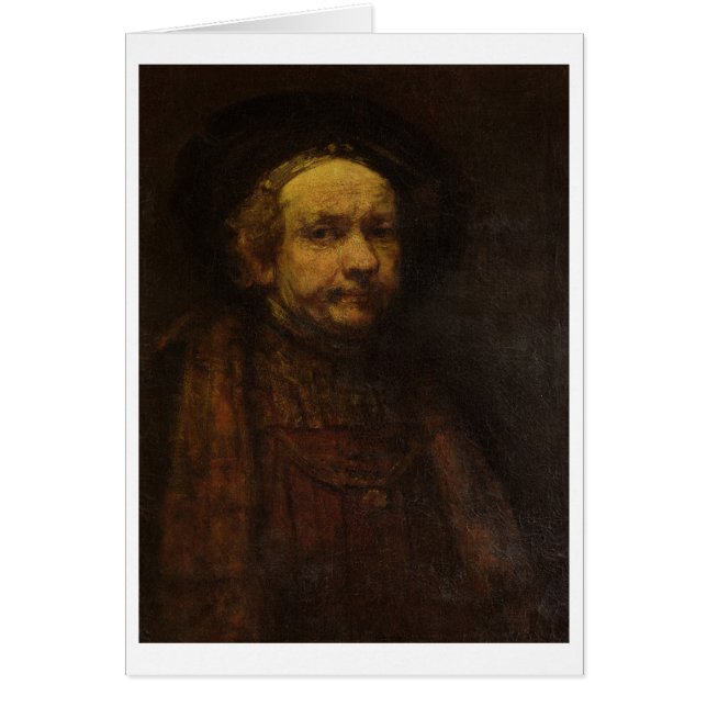Selbstporträt als alter Mann, c.1664 (Öl auf (Vorne)