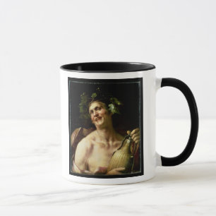 Selbstporträt als Bacchus Tasse