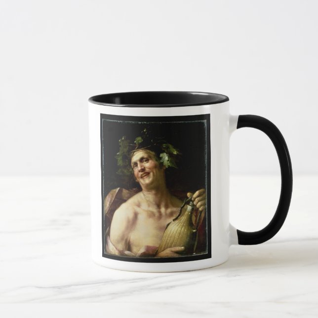 Selbstporträt als Bacchus Tasse (Rechts)