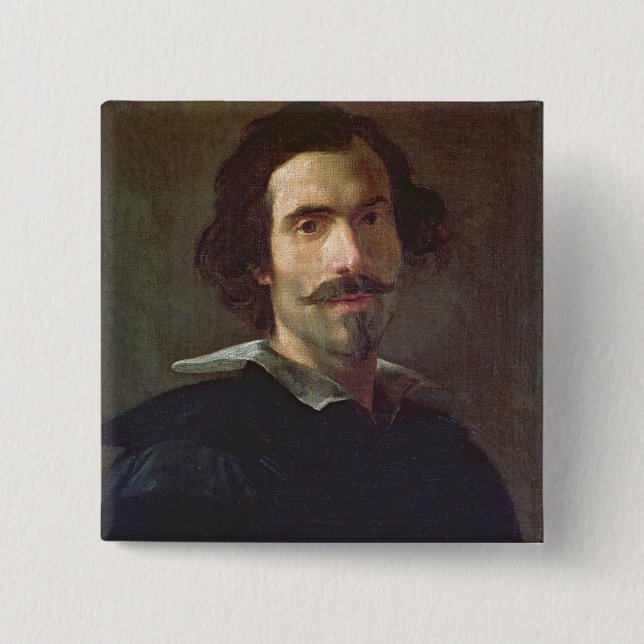 Selbstporträt Button (Vorderseite)