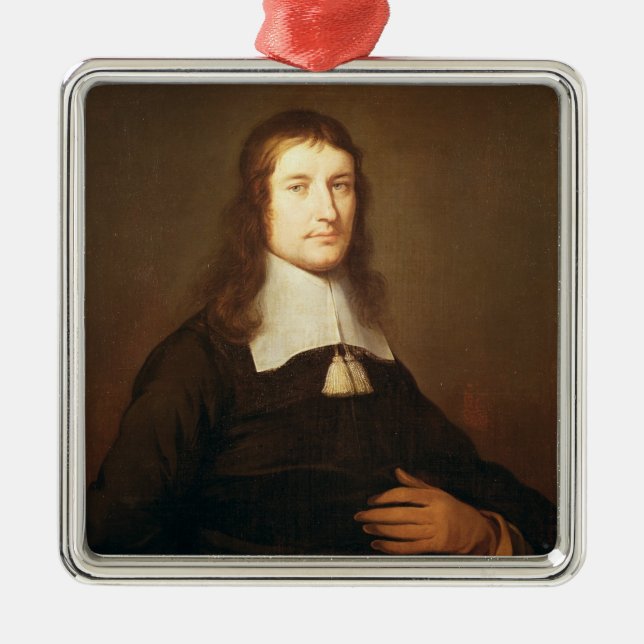 Selbstporträt, c.1625 silbernes ornament (Vorne)