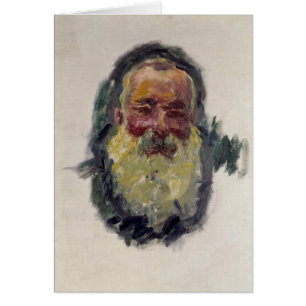 Selbstporträt Claude Monets , 1917