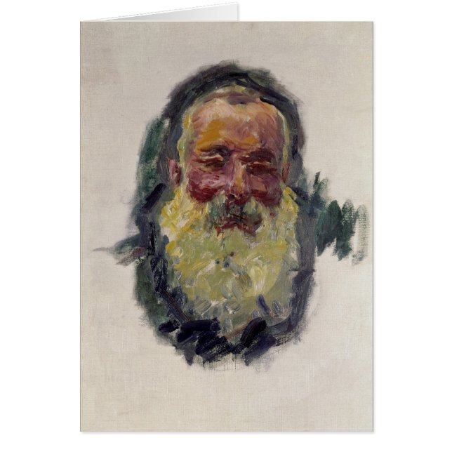 Selbstporträt Claude Monets |, 1917 (Vorne)