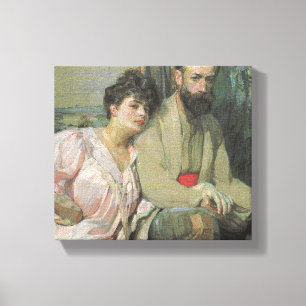 Selbstporträt des Künstlers und seiner Frau (Kupka Leinwanddruck
