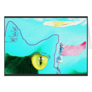 Selbstporträt durch Katze