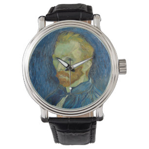 Selbstporträt durch Vincent van Gogh 1889 Armbanduhr