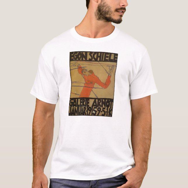 Selbstporträt Egon Schiele- als St. Sebastian T-Shirt (Vorderseite)